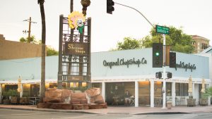 The exterior of Original ChopShops Scottsdale location